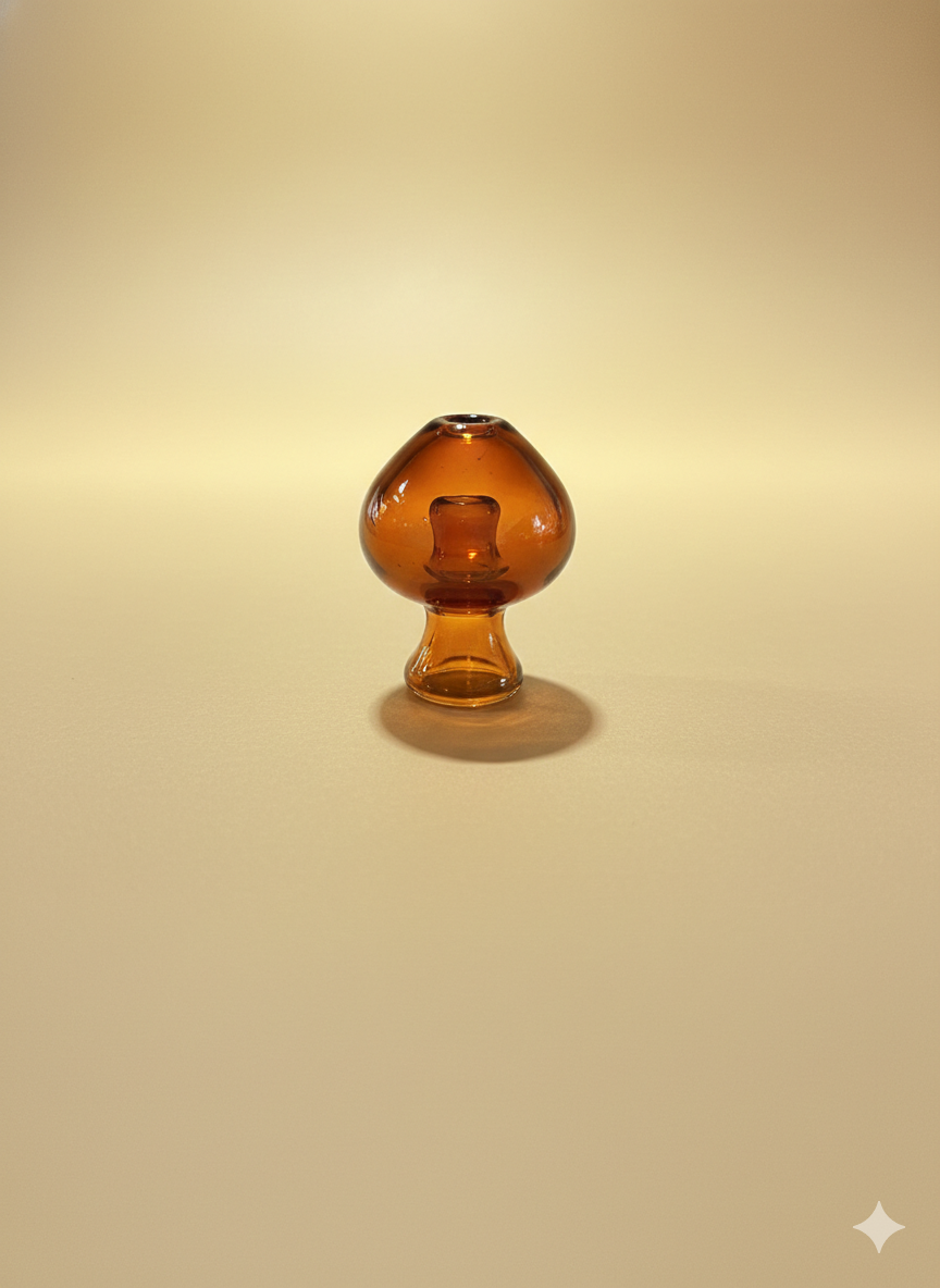 PT07 MUSHROOM CARB CAP - Brown image