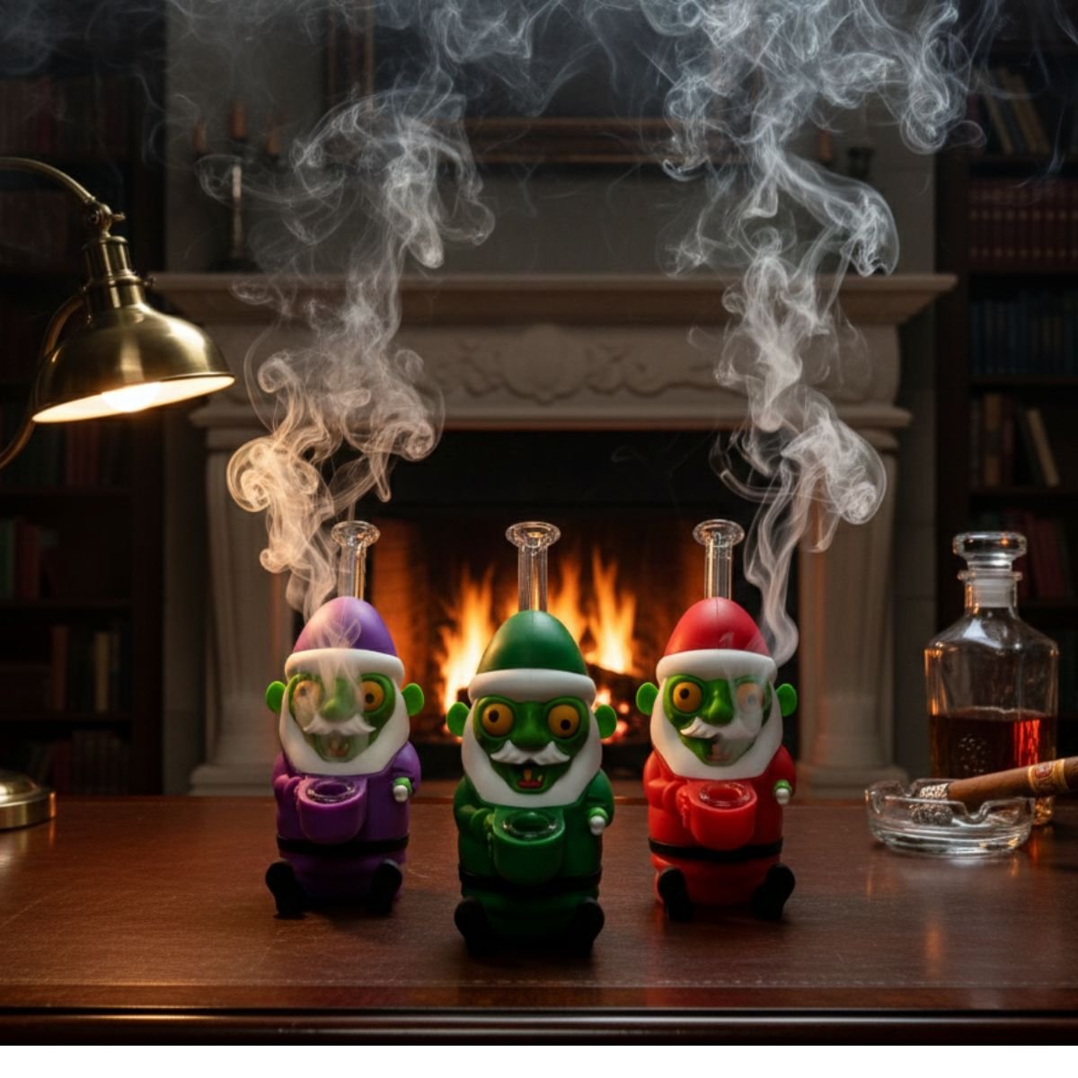 WP96 Silicone Zombie Santa image 1