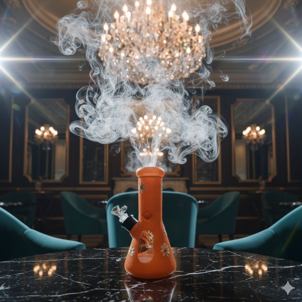 RC047 7M NEWWAVE PATTERN FLC - ORANGE FLOWER image
