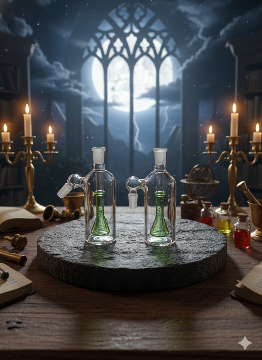 PT06 MIX BRO CATCHER - Green Erlenmeyer flask 90-Degree image