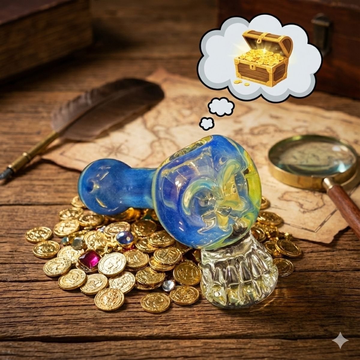 SR06 FUMED SKULL image 0