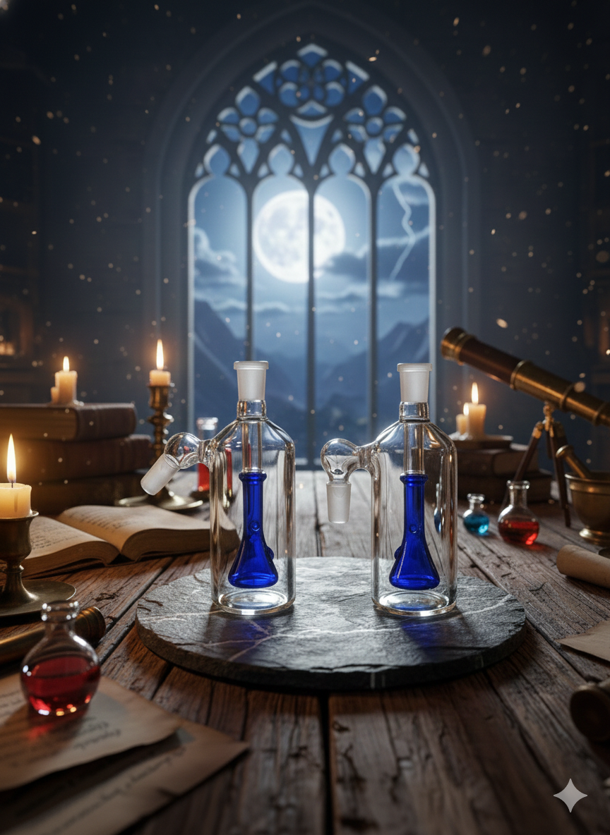 PT06 MIX BRO CATCHER - Blue Erlenmeyer flask 90-Degree image