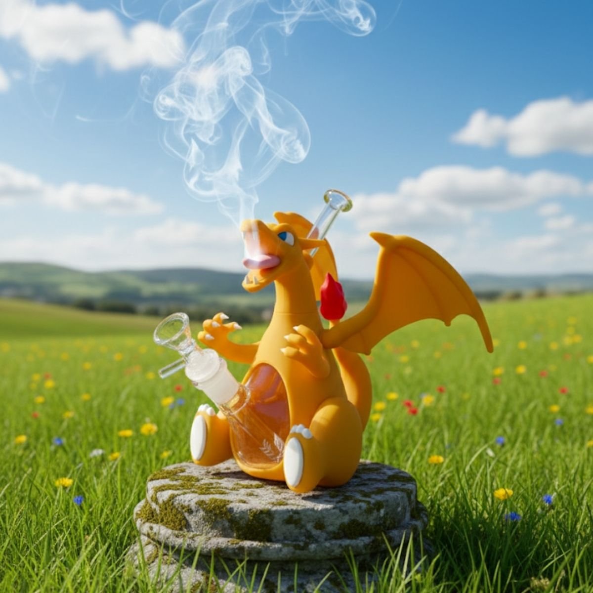WP72 Silicone Fire Dragon image 0
