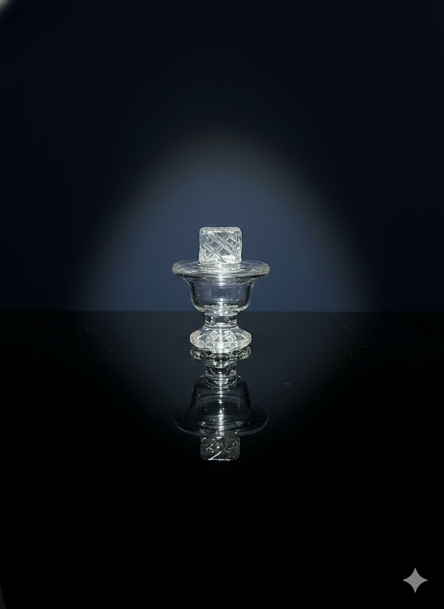 CB04 DIA SPIN CARB CAP image 0