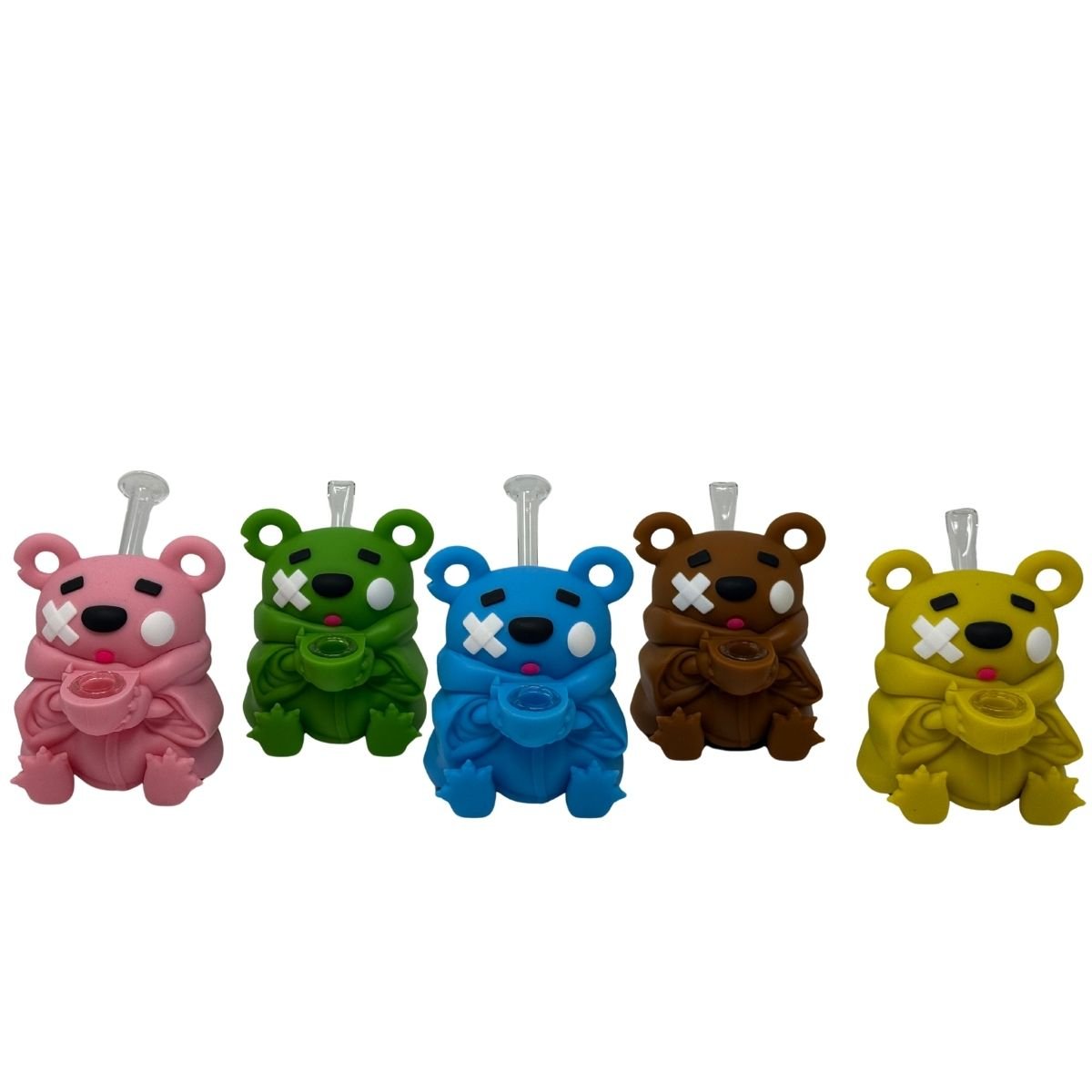 WP95 Silicone Tongue Bear - YELLOW image