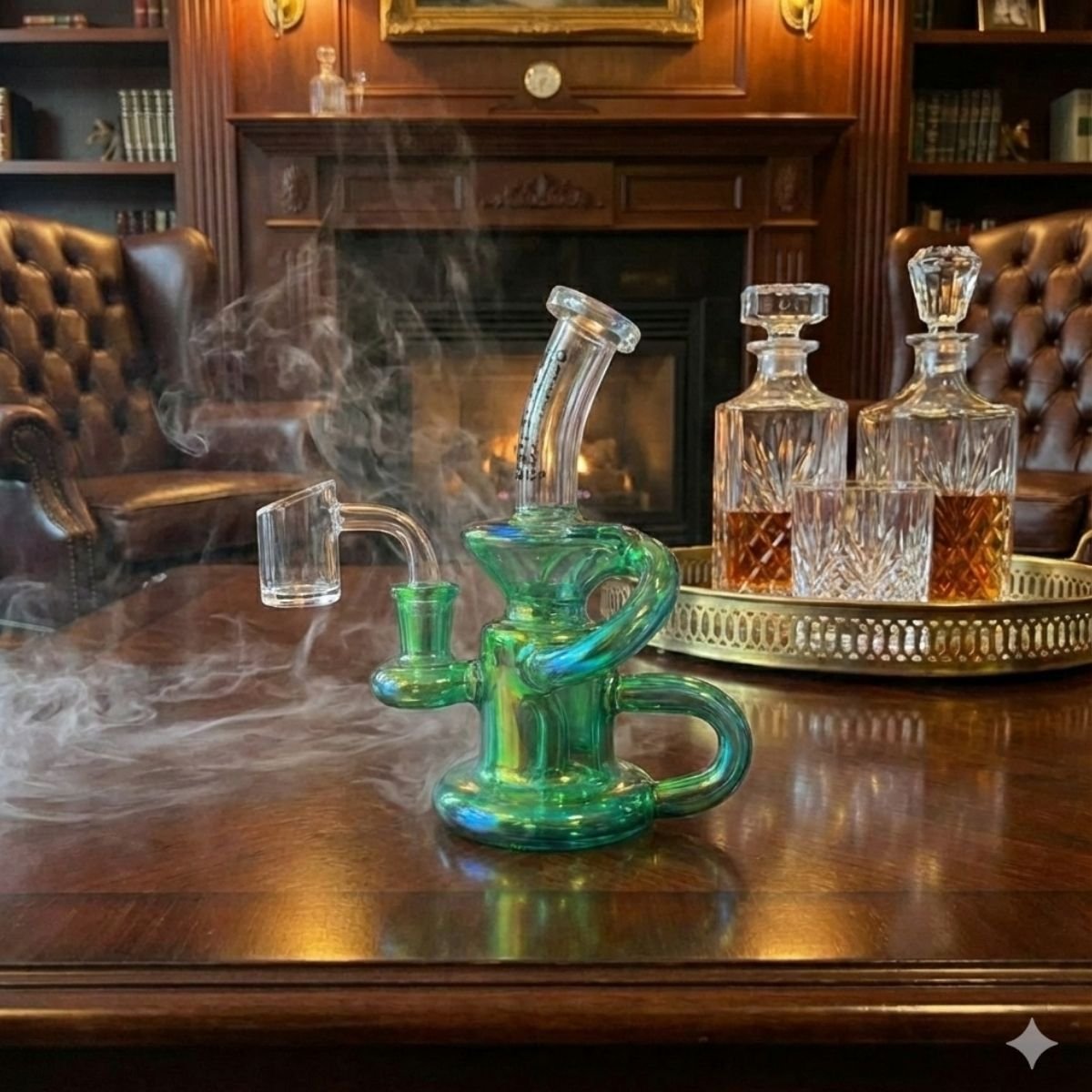 RC011C COATED MINI RECYCLER - GREEN EMERALD image