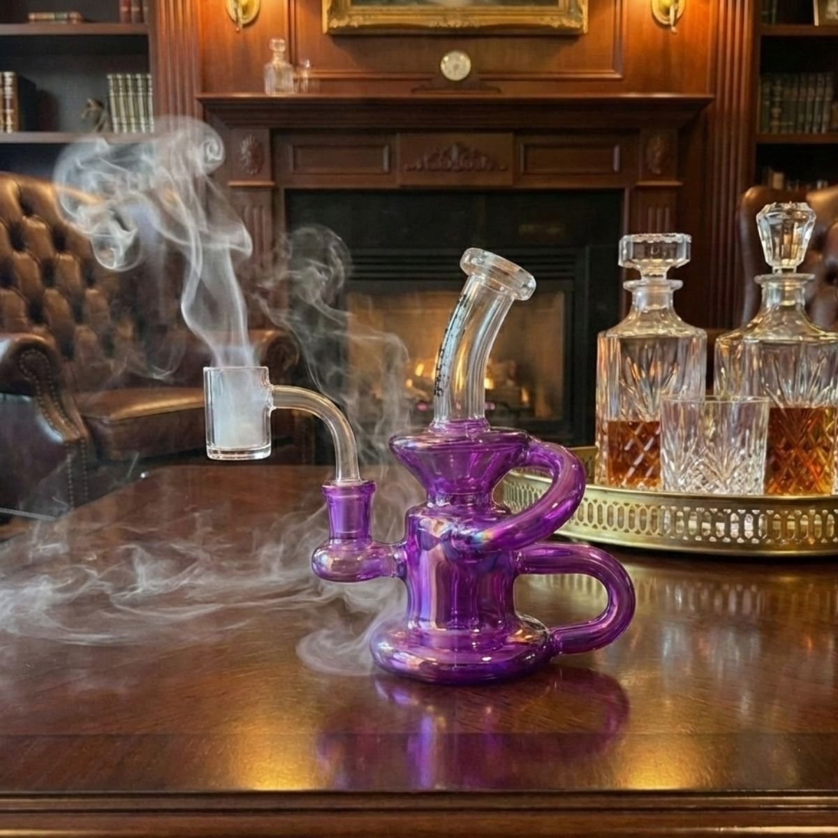 RC011C COATED MINI RECYCLER - PURPLE AMETHYST image