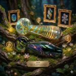 SP09 GOLD ART SPIRAL&FLORAL