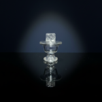 CB04 DIA SPIN CARB CAP