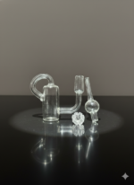 QB18 DIA KNOT QUARTZ LOOP BANGER