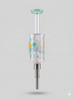 6B04 6B GLASS 3D MARBLE STRAW - Image 3